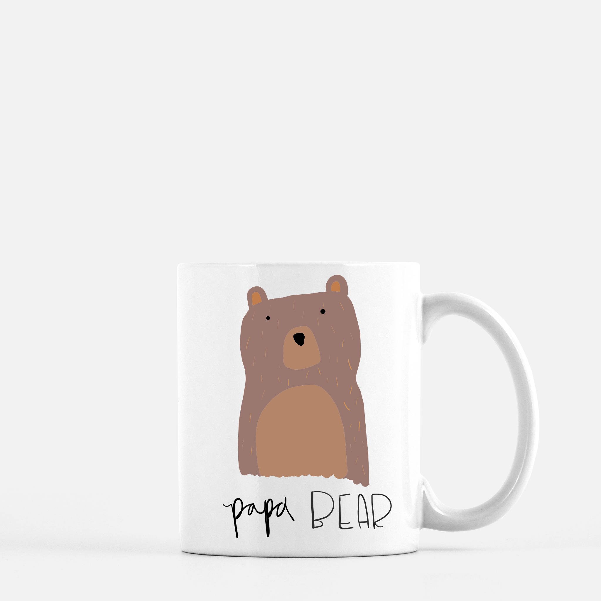 mama papa bear mugs