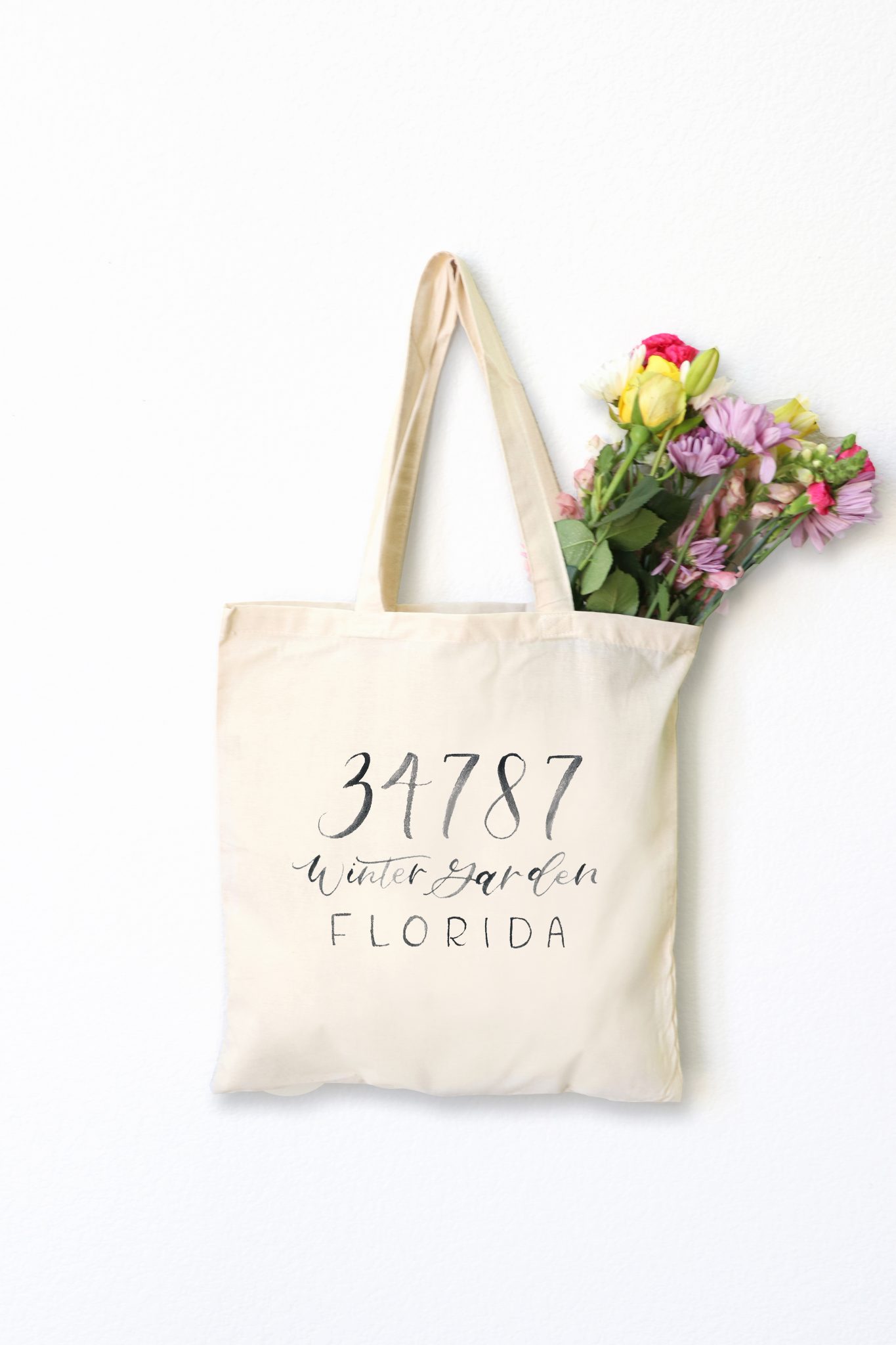34787 Zip Code Tote Bag Two Peas Designs