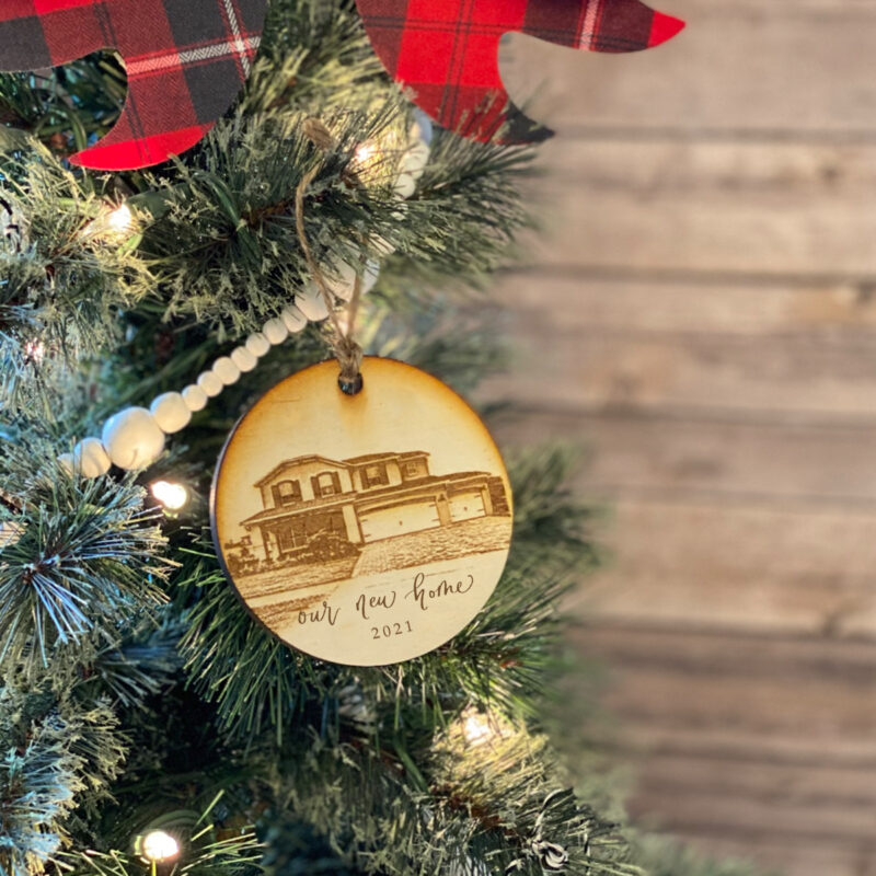 Our New Home 2021 Acrylic Ornament - Two Peas Paper Co.